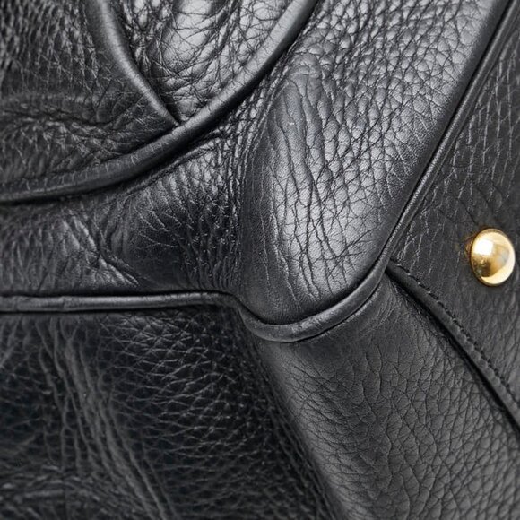 GUCCI Black Leather Boston Bag - Picture 6 of 16